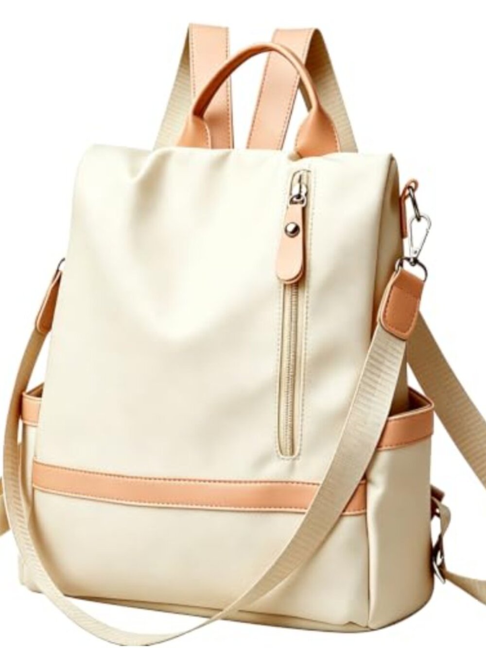 Anti-Theft Small Backpack Purse for Women Oxford Cloth Travel Shoulder Bag